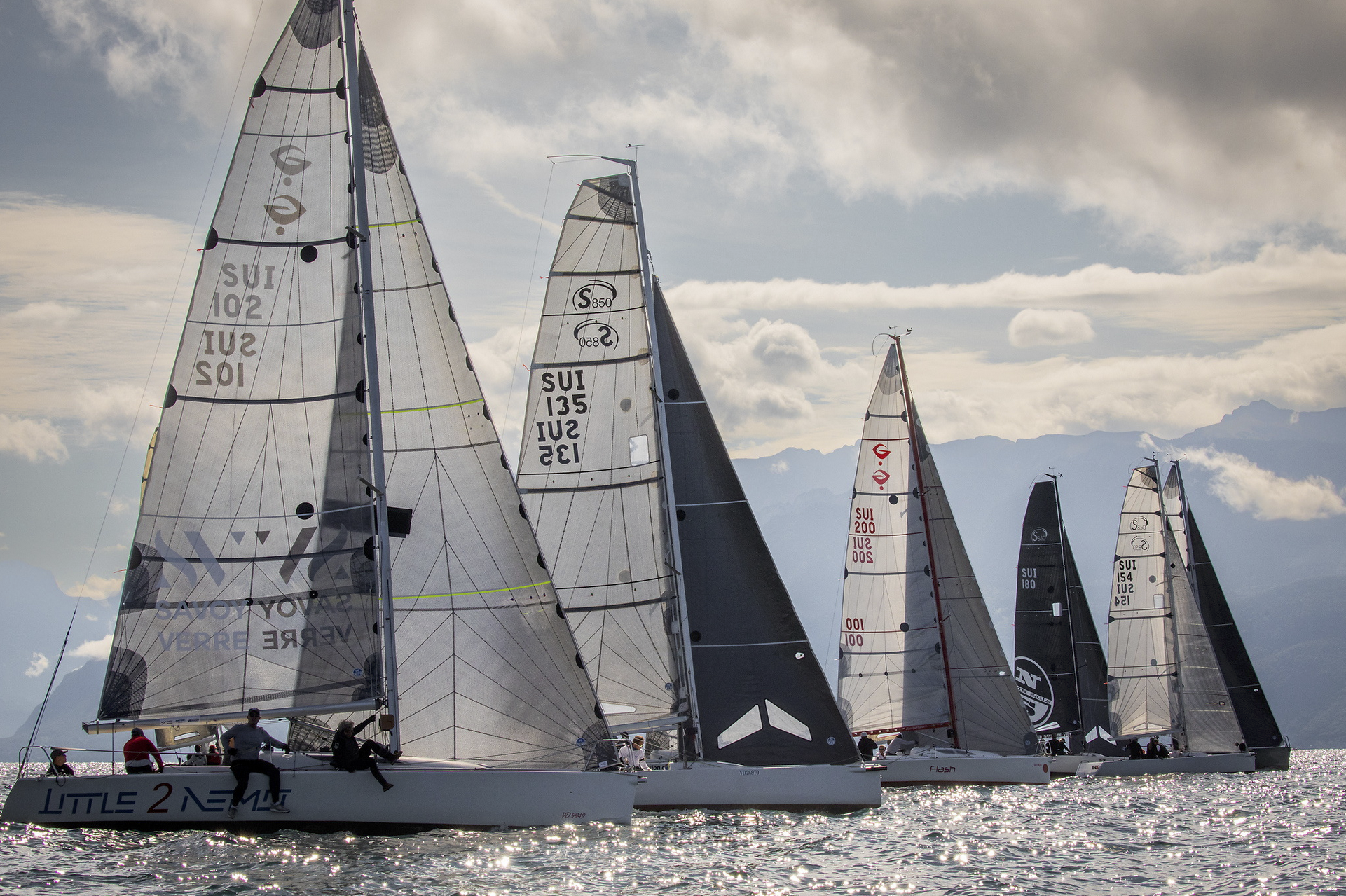 Critérium Esse 850, GS et Toucan © Yves Ryncky / Photonautique.ch